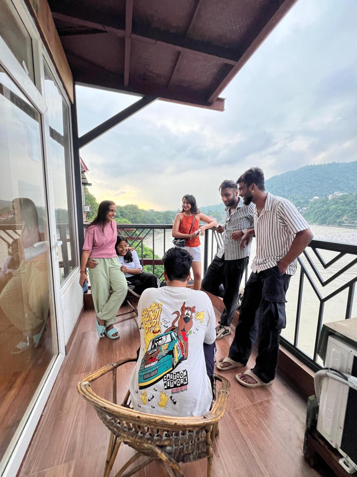 A Pousada Joey'S By The Ganges Rishīkesh Exterior foto